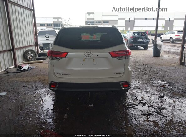5TDYZRFH2JS242619 2018 TOYOTA LIMITED Белый Панорамный вид салона 360°