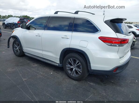 5TDZARFH2JS037085 2018 TOYOTA LE White Tył lewy