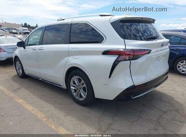 5TDZRKEC7MS009776 2021 TOYOTA LIMITED White Հետևի ձախ