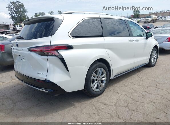 5TDZRKEC7MS009776 2021 TOYOTA LIMITED White Հետևի աջ