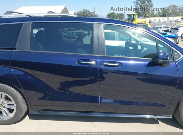 5TDZSKFC7PS103549 2023 TOYOTA LIMITED Blue Вид задньої частини салону