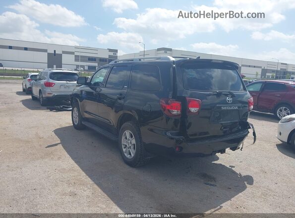 5TDZY5G14JS071339 2018 TOYOTA SEQUOIA Черный Задняя левая четверть