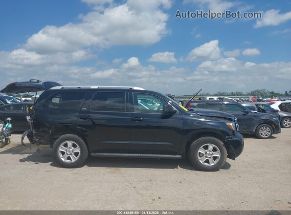 5TDZY5G14JS071339 2018 TOYOTA SEQUOIA Черный Вид щитка приборов