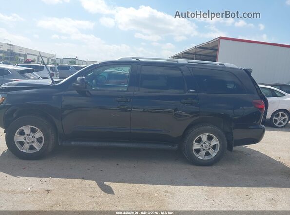 5TDZY5G14JS071339 2018 TOYOTA SEQUOIA Черный Вид задней части салона