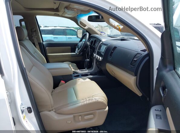 5TDZY5G16GS063199 2016 TOYOTA SEQUOIA White წინა სალონის ხედი