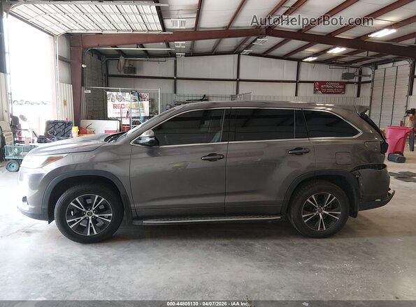 5TDZZRFH0JS263960 2018 TOYOTA LE Gray Панорамний вид салону 360°