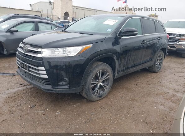 5TDZZRFH6JS245737 2018 TOYOTA LE Black Front left