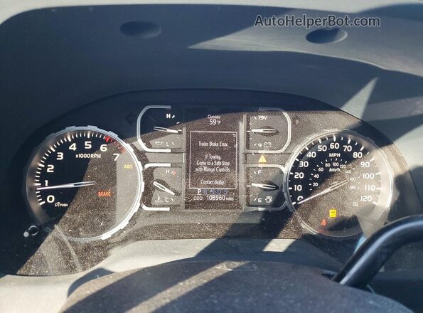 5TFDW5F19KX805938 2019 TOYOTA TUNDRA Серый Вид щитка приборов