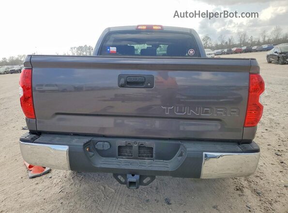 5TFEM5F16KX142189 2019 TOYOTA TUNDRA Серый Вид сзади