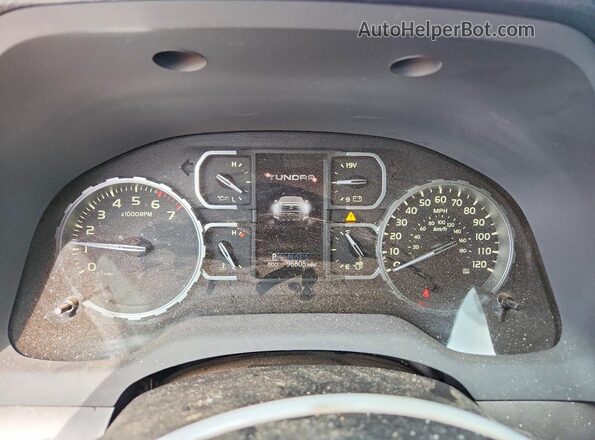 5TFEM5F17KX138152 2019 TOYOTA TUNDRA Blue Widok zestawu wskaźników