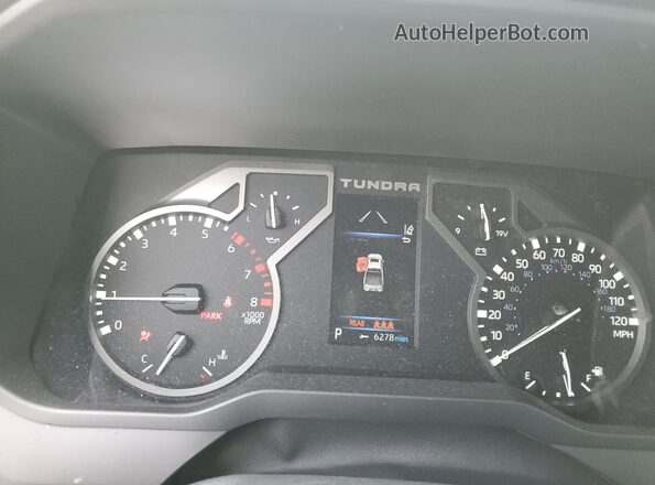 5TFKB5AB8SX046749 2025 TOYOTA TUNDRA Black Սարքավորումների վահանակի տեսք