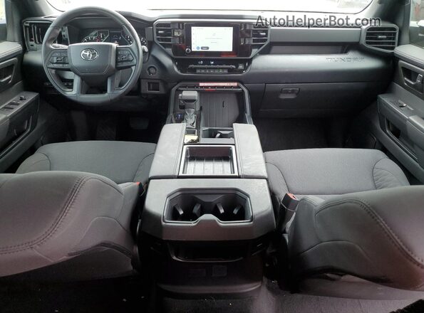 5TFKB5AB8SX046749 2025 TOYOTA TUNDRA Black Առջևի վահանակի տեսք