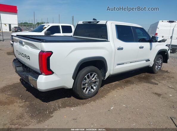 5TFMC5DB1RX043610 2024 TOYOTA TUNDRA HYBRID White უკანა მარჯვენა