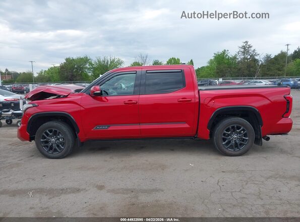 5TFNA5DB2NX038355 2022 TOYOTA TUNDRA Красный Панорамный вид салона 360°