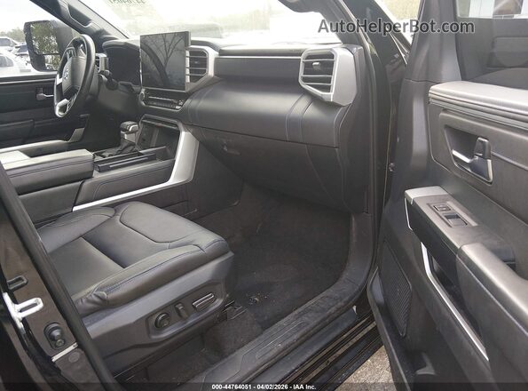 5TFNA5EC1SX037247 2025 TOYOTA TUNDRA Black Vista interior delantera