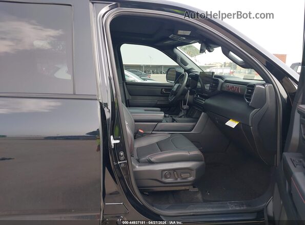 5TFPC5DB2RX063104 2024 TOYOTA TUNDRA HYBRID Black წინა სალონის ხედი