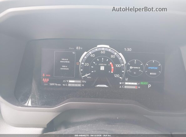 5TFPC5DB3PX022820 2023 TOYOTA TUNDRA HYBRID Orange Вид задніх сидінь