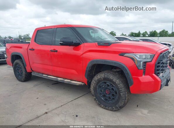 5TFPC5DB3PX022820 2023 TOYOTA TUNDRA HYBRID Orange Вид задньої частини салону