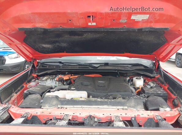 5TFPC5DB3PX022820 2023 TOYOTA TUNDRA HYBRID Orange Вид ззаду