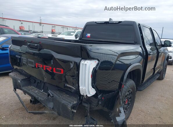 5TFPC5DB3SX105429 2025 TOYOTA TUNDRA HYBRID Черный Задняя правая четверть