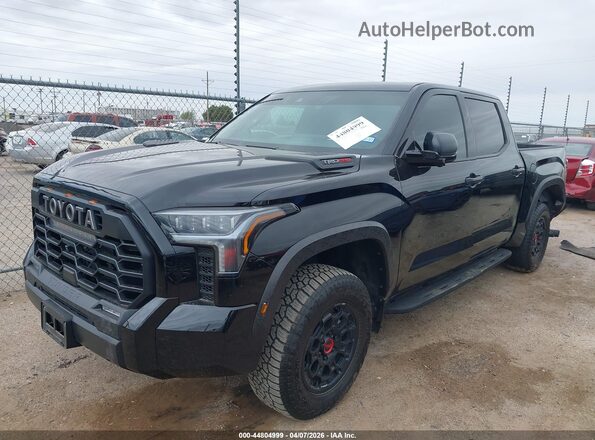 5TFPC5DB3SX105429 2025 TOYOTA TUNDRA HYBRID Черный Передняя левая четверть