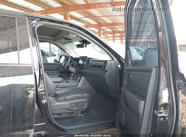 5TFPC5DB5PX024892 2023 TOYOTA TUNDRA HYBRID Black წინა სალონის ხედი