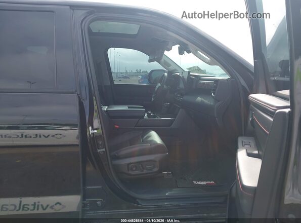 5TFPC5DB6PX015652 2023 TOYOTA TUNDRA HYBRID Black Widok wnętrza z przodu