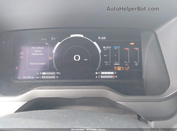 5TFPC5DB6PX015652 2023 TOYOTA TUNDRA HYBRID Black Widok tylnych siedzeń