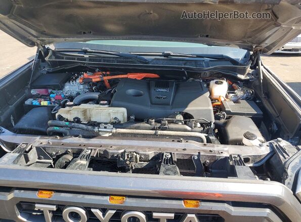 5TFPC5DB9PX031702 2023 TOYOTA TUNDRA Gray Вид задньої частини салону