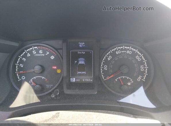 5TFSX5EN2KX067246 2019 TOYOTA TACOMA Gray Widok tylnych siedzeń