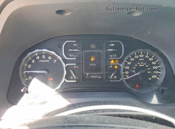 5TFUY5F17KX780256 2019 TOYOTA TUNDRA Silver Vista del cuadro de instrumentos