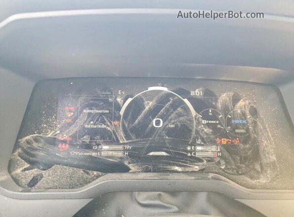 5TFVC5DB3NX006234 2022 TOYOTA TUNDRA Black ხელსაწყოთა პანელის ხედი
