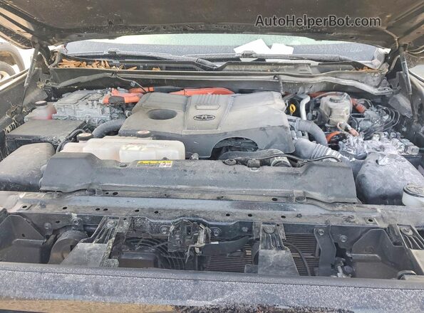 5TFVC5DB3NX006234 2022 TOYOTA TUNDRA Black უკანა სალონის ხედი