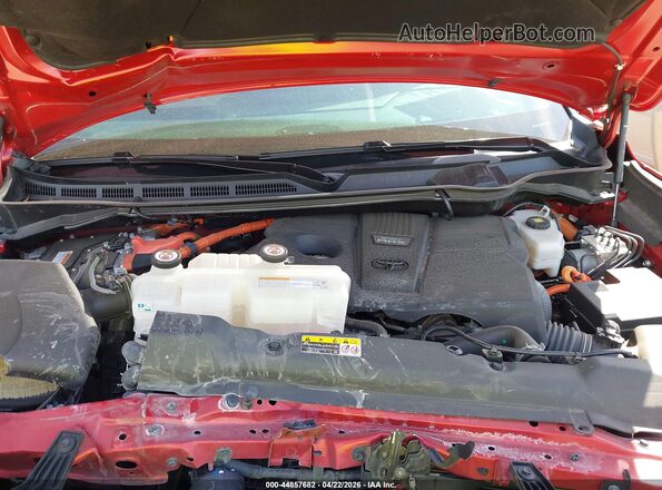 5TFVC5DB8RX042541 2024 TOYOTA TUNDRA HYBRID Red უკანა ხედი