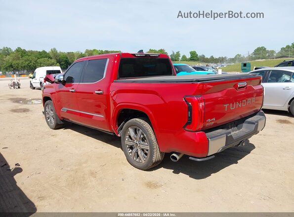 5TFVC5DB8RX042541 2024 TOYOTA TUNDRA HYBRID Red უკანა მარცხენა