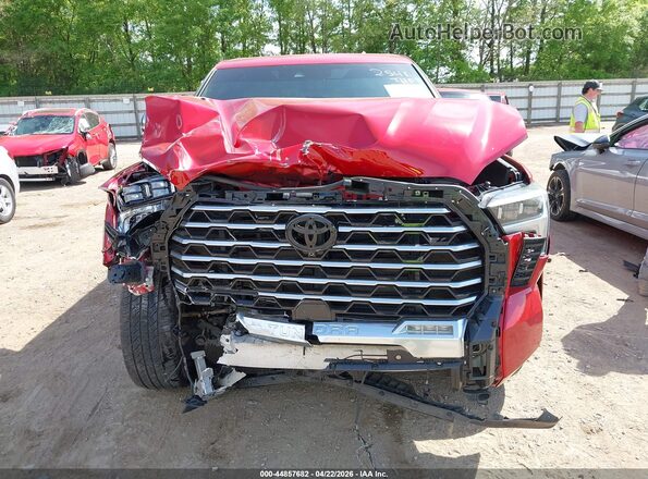 5TFVC5DB8RX042541 2024 TOYOTA TUNDRA HYBRID Red წინა ხედი