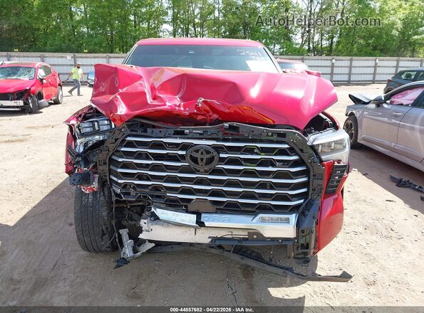 5TFVC5DB8RX042541 2024 TOYOTA TUNDRA HYBRID Red ხელსაწყოთა პანელის ხედი