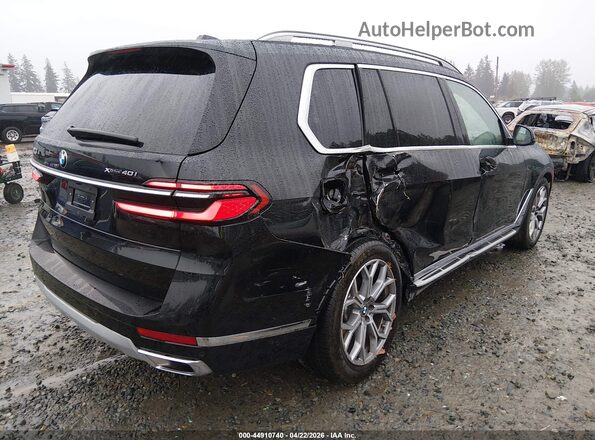 5UX23EM00R9V51026 2024 BMW X7 Черный Задняя правая четверть