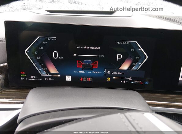 5UX23EM00R9V51026 2024 BMW X7 Черный Вид задних сидений