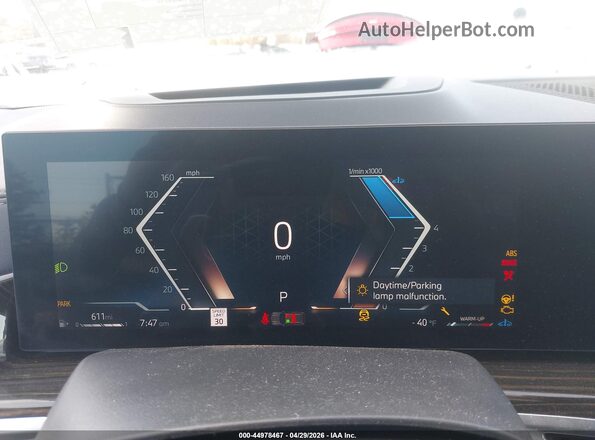 5UX23EM00S9W58440 2025 BMW X7 Серый Вид задних сидений