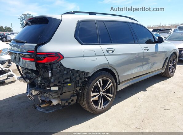5UX23EM01P9N85182 2023 BMW X7 Gray უკანა მარჯვენა