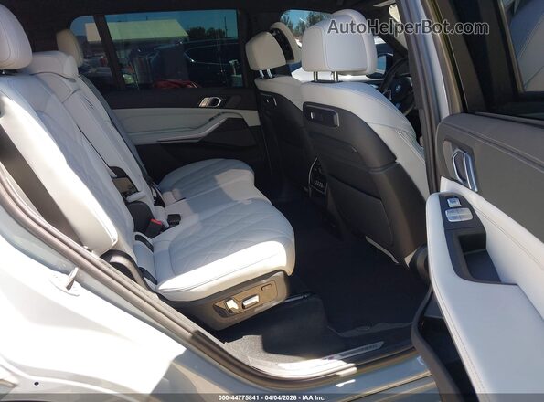 5UX23EM01P9N85182 2023 BMW X7 Gray VIN კოდის სტიკერის ხედი