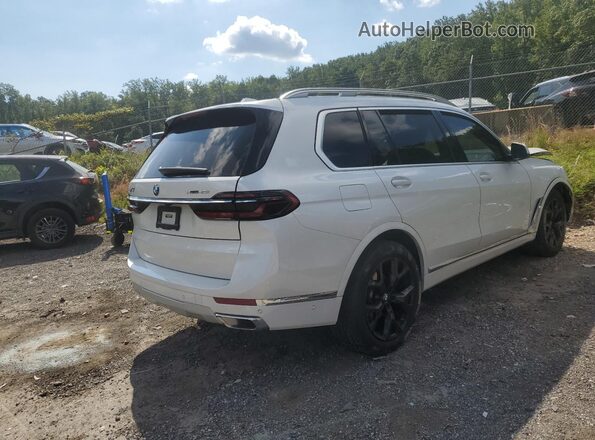 5UX23EM01P9P25098 2023 BMW X7 Белый Задняя правая четверть