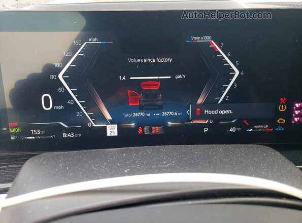 5UX23EM02R9W04714 2024 BMW X7 Black 