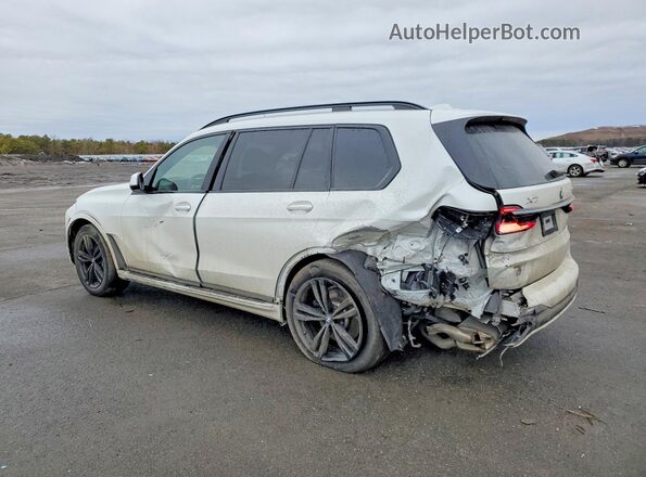 5UX23EM03S9W48193 2025 BMW X7 White Trasero izquierdo