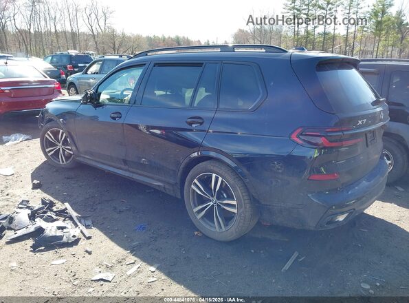 5UX23EM03S9W96700 2025 BMW X7 Black Trasero izquierdo