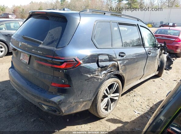 5UX23EM03S9W96700 2025 BMW X7 Black Trasero derecho