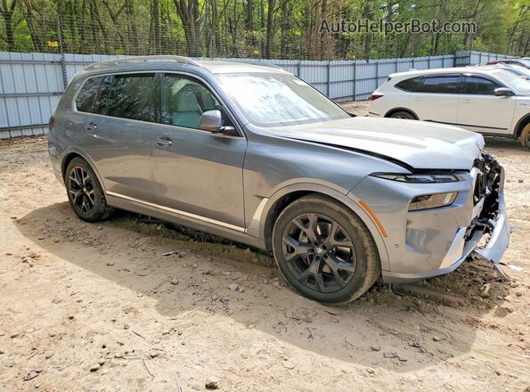 5UX23EM08S9Z90447 2025 BMW X7 Серый Передняя правая четверть