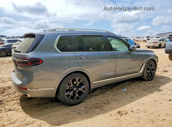 5UX23EM08S9Z90447 2025 BMW X7 Серый Задняя правая четверть