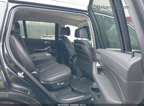 5UX23EM09S9W76936 2025 BMW X7 Black Widok naklejki z numerem VIN